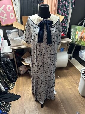 RARE sample dress vintage Nancy Johnson